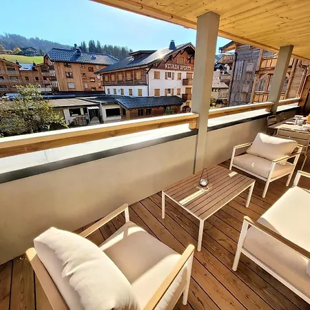 De Gamme, 6 Pers, Centre Des Gets, Grande Terrasse - Fr-1-598-159 * Les Gets